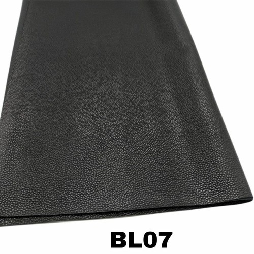 Black Auto Upholstery Marine grade Vinyl Fabric Faux Leather PVC Furniture Boat - Picture 45 of 50