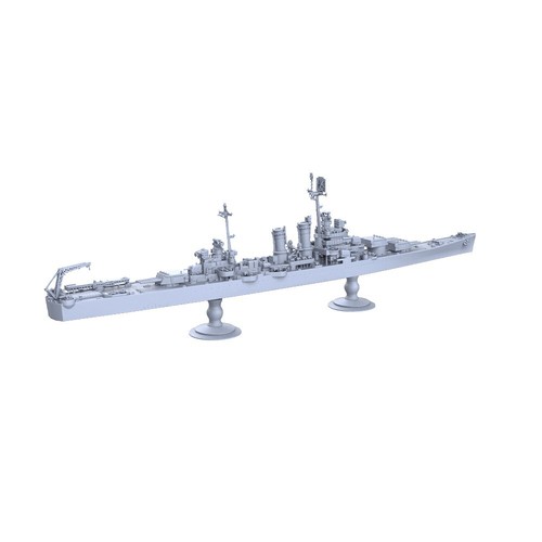 SSMODEL SSC1800571 1/1800 Military Model Kit US Wichita Cruiser - Picture 4 of 4
