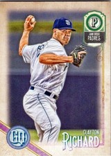 2018 Topps Gypsy Queen #142 Clayton Richard San Diego Padres