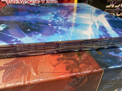 Shin Megami Tensei V Vinyl Record Soundtrack 5 LP Color Box Set Anime VGM OST - Picture 3 of 5