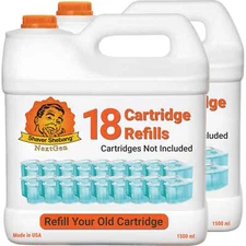 Philips Norelco SmartClean, refill  36 cartridges from 2 Shaver Shebang bottles