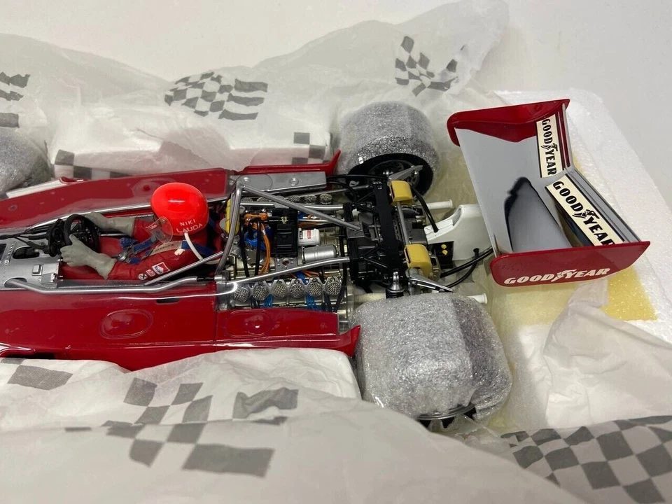 FERRARI 312T1 NIKI LAUDA GP USA - EXOTO 1/18 - Immagine 3 di 4