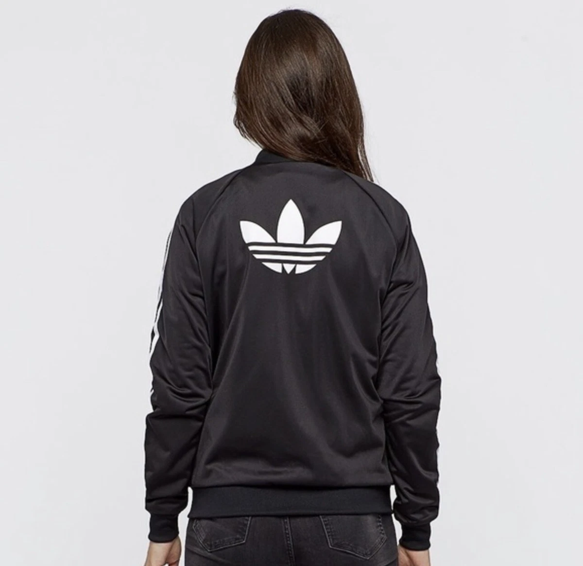 Adidas jacket with sales logo on the back