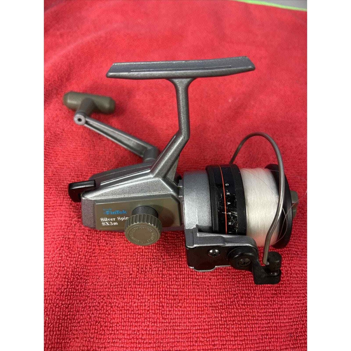 RYOBI 3000 シルバーリール 🔥Vintage Fishing Ryobi FinTek Silver Spin SX-3M Spinning