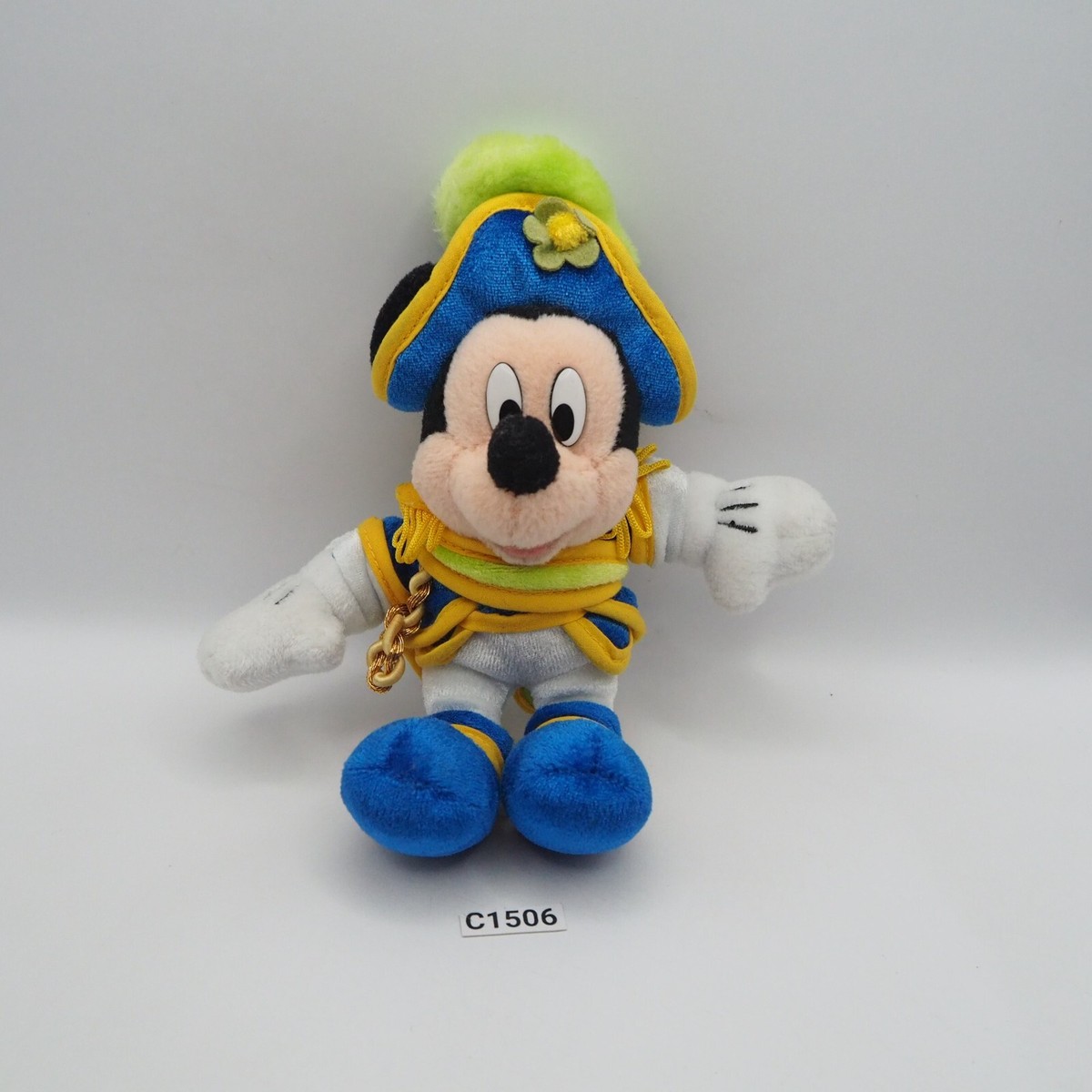 Mickey Mouse C1506 Pirate Tokyo Disney Sea Plush 6
