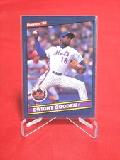 Dwight Gooden 1986 Baseball Card DONRUSS #75 VG-G