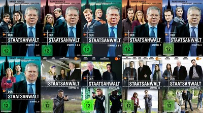 72x DER STAATSANWALT Rainer Hunold ZDF KRIMI SERIE Staffel 1-9+16-19 DVD EDITION