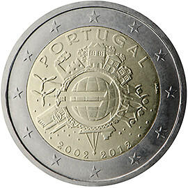 2 Euro Commemorativi del 2012 Anniversario EURO - FDC da Rotolino - A SCELTA - Afbeelding 21 van 24