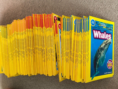 155 Books -  National Geographic Kids Books Book Set Sets Pre-Reader to Level 3