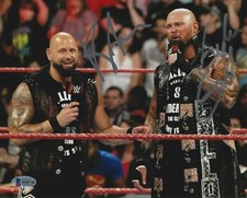 Luke Gallows & Karl Anderson Signed WWE 8x10 Photo BAS Beckett COA Bullet Club A