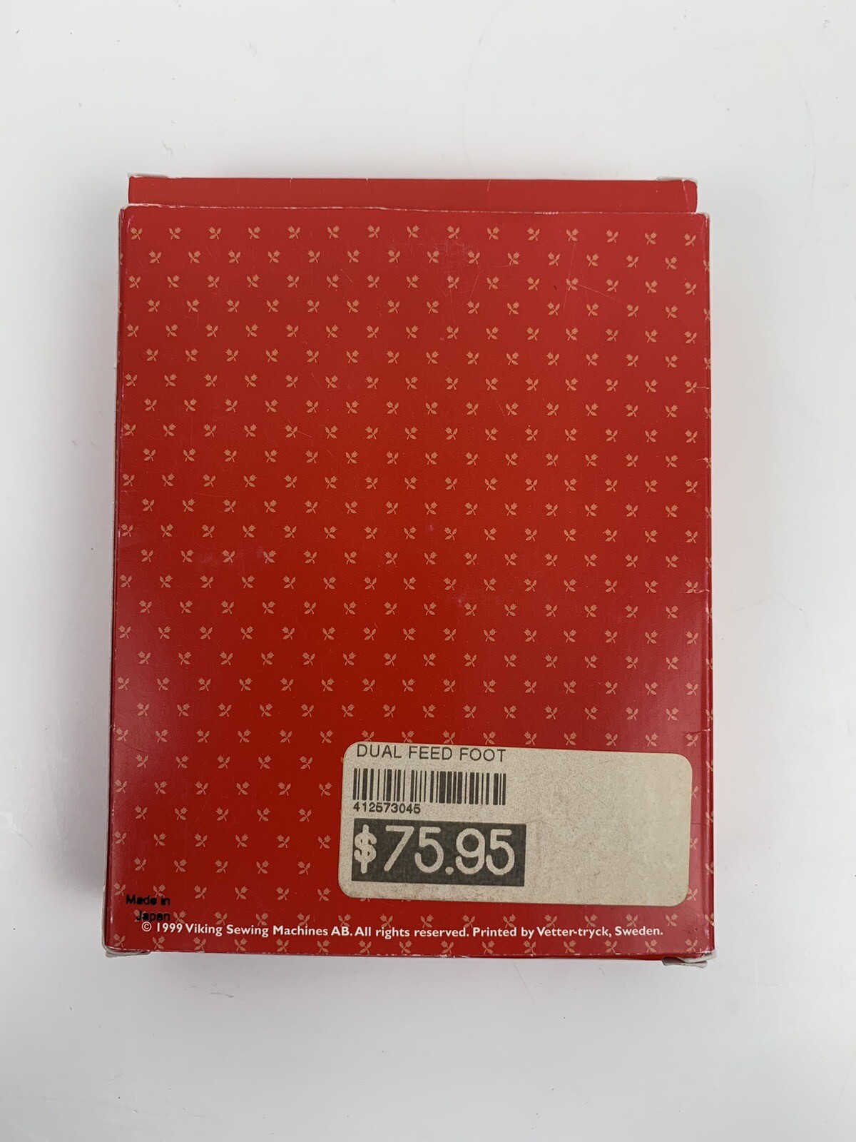 Husqvarna Viking Dual Feeder Attachment 412 57 30 In Box Quilting eBay