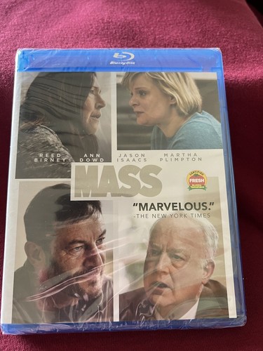 Mass (2021) Blu-ray Martha Plimpton Reed Birney Jason Isaacs NEW SEALED