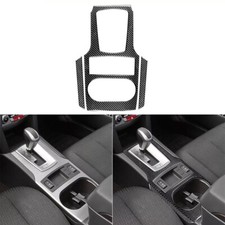 Gear Shift Panel Cup Holder Frame Carbon Fiber Decal For Legacy Outback 2010-14 Gear Shift Panel Cup Holder Frame Carbon Fiber Decal For Legacy Outback 2010-14