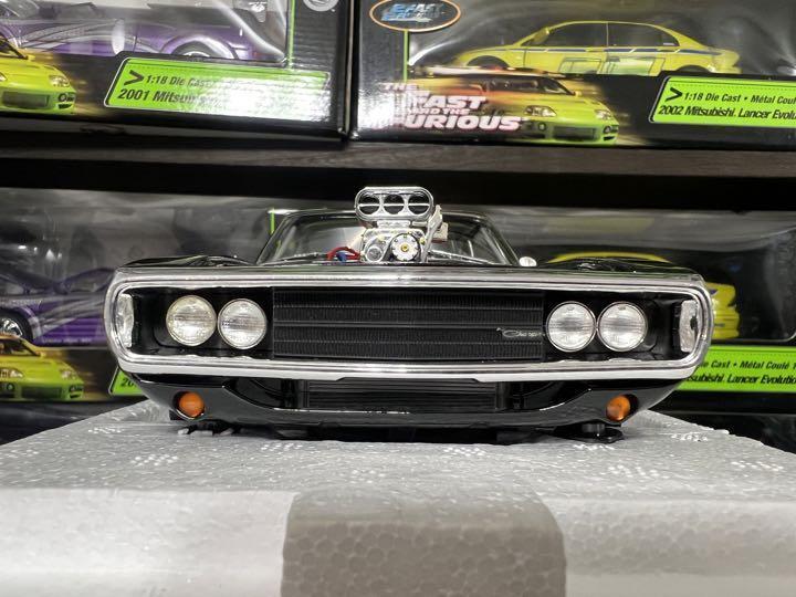 Hot Wheels 1970 DODGE CHARGER 1/18 Wild Speed Minicar not Hot Wheels 1970 DODGE CHARGER 1/18 Wild Speed Minicar not