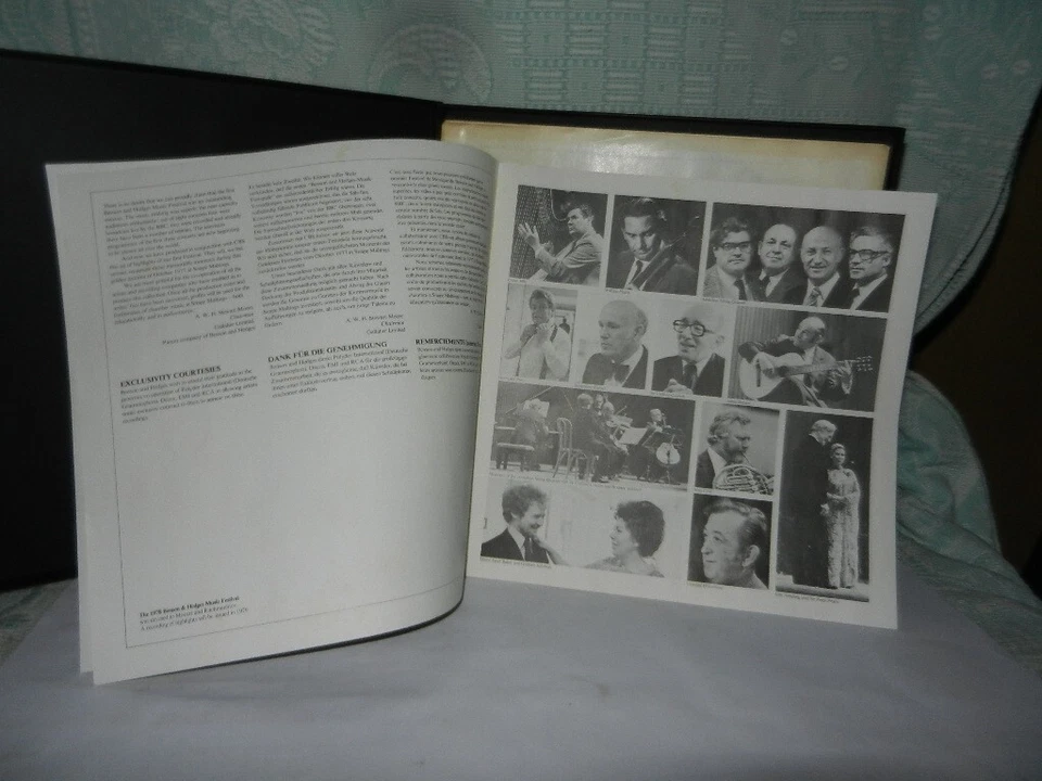 BENSON AND HEDGES MUSIC FESTIVAL 1977 Schubert & Britten - Photo 4/4