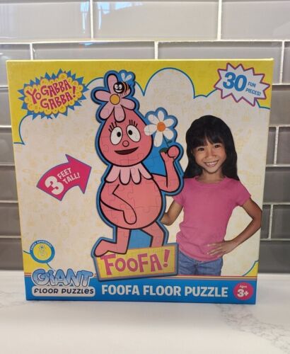 Yo Gabba Gabba Foofa Giant Floor 30 piece Puzzle New in Box 801452505026
