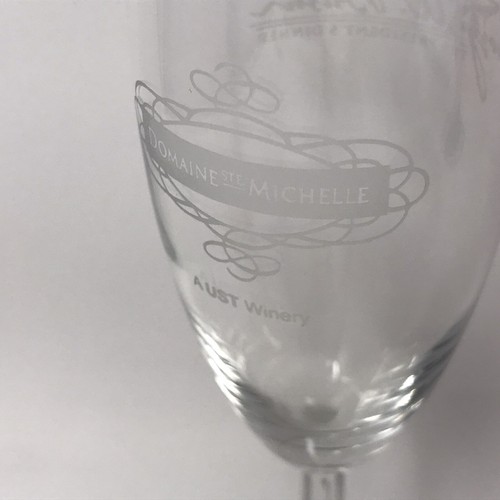 President George W Bush Dinner Wine Glass Domaine Ste Michelle Winery - Picture 4 of 9