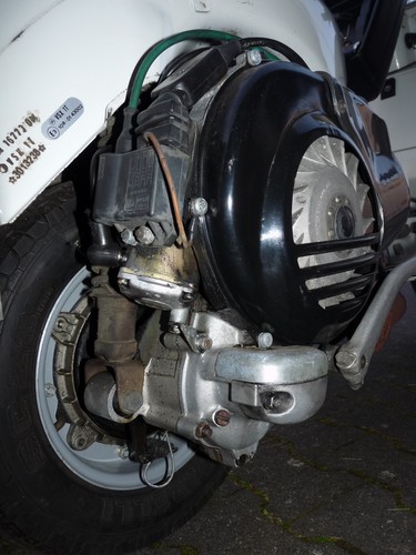 Vespa P200E P 200 E - 10 PS VSX1T Piaggio weiß - unverbastelt läuft einwandfrei - Bild 19 von 24
