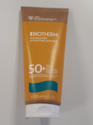 BIOTHERM WATERLOVER FEUCHTIGKEITSSPENDENDE SONNENMILCH SPF50+ Gesicht & Körper 200 ml /EBPT