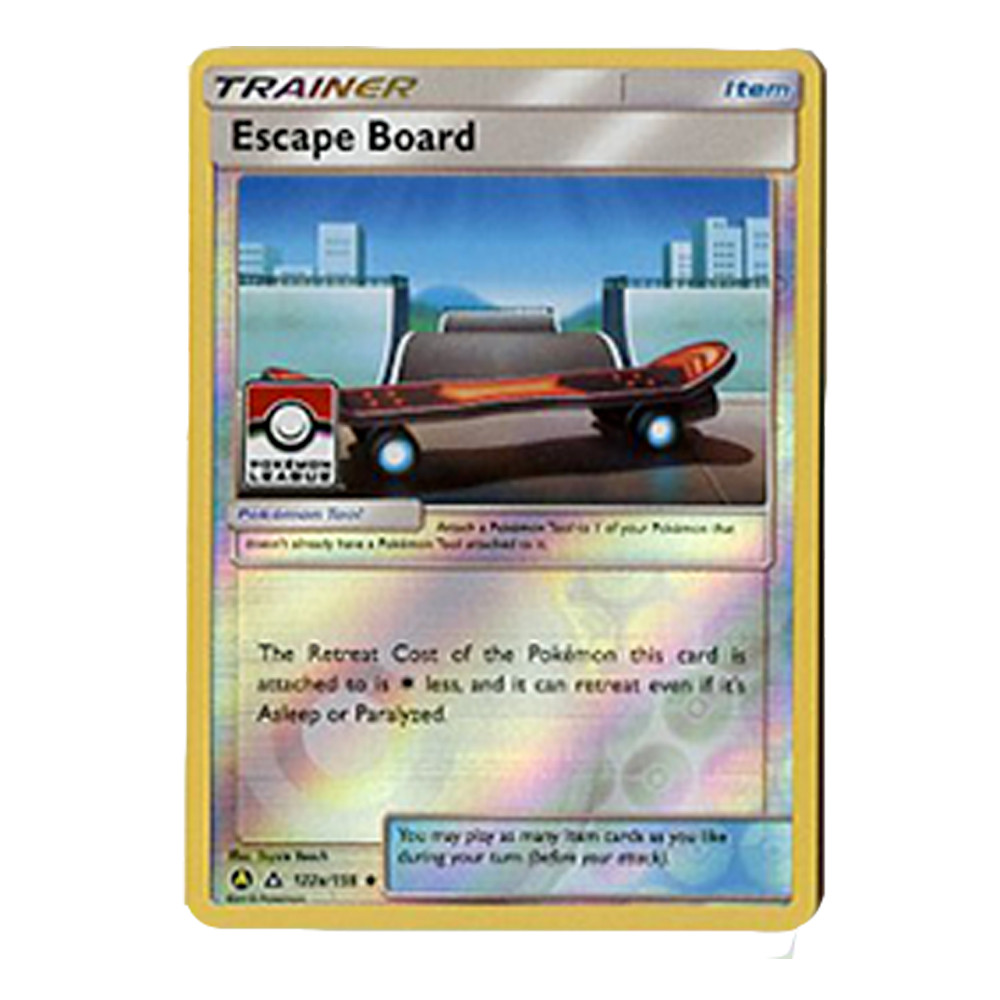 Pokemon  Escape board - 122a/156 - Reverse Holo - League Challenge -PROMO - NM/M