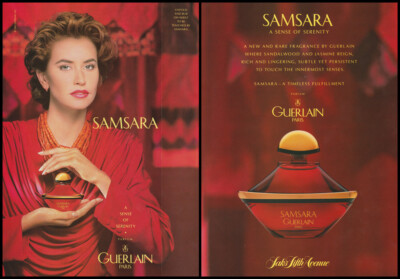ヴィンテージ広告　GUERLAIN　パヒューム Advert guerlain perfume hi-res stock photography and images