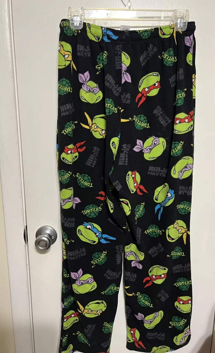 Teenage Mutant Ninja Turtle Fleece Pajama Pants Viacom - Mens Small -  Preowned