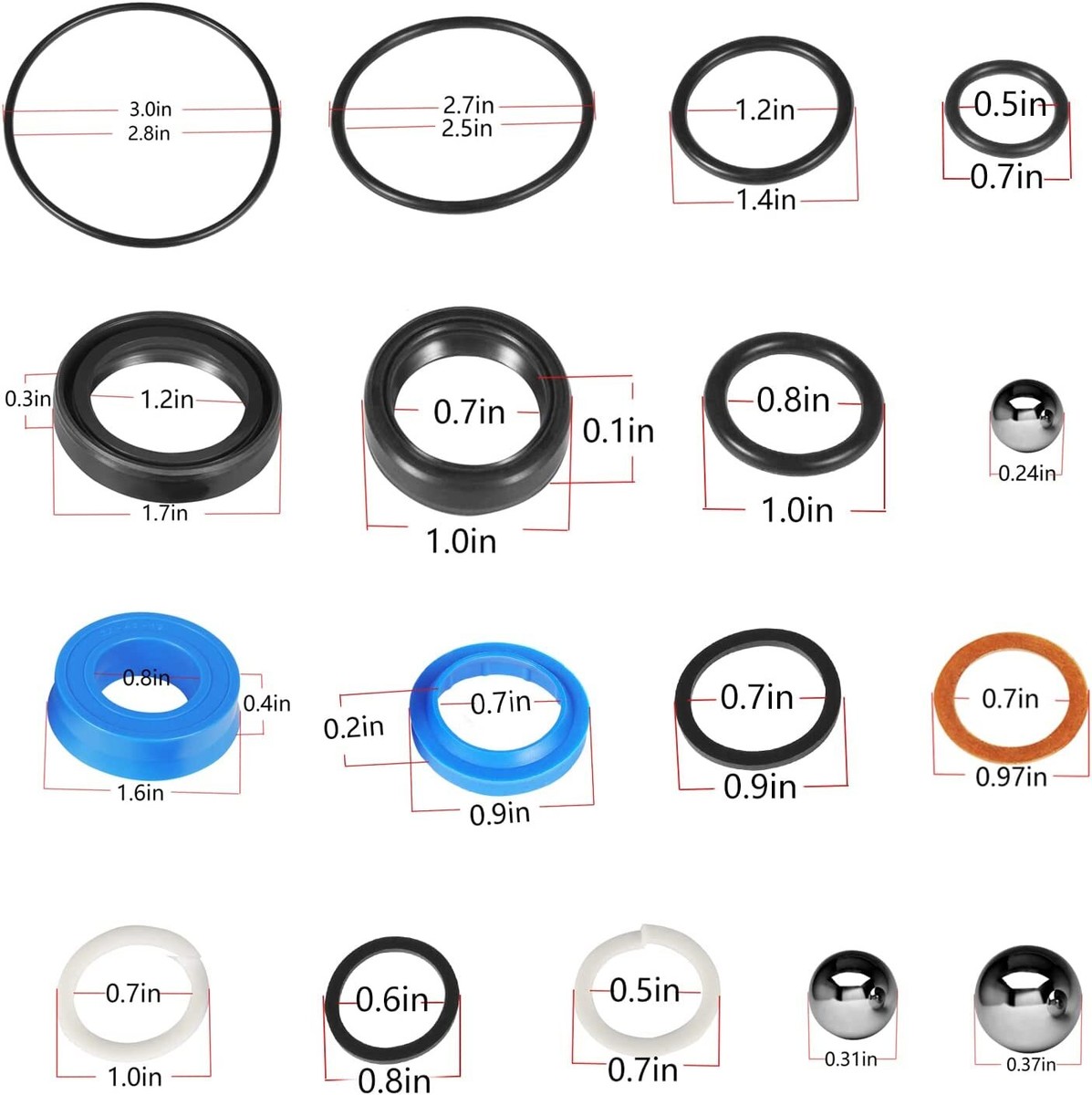 Share more than 141 hydraulic floor jack o rings super hot