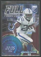 2021 Panini Donruss Elite Full Throttle Red Jonathan Taylor /99 #FT24