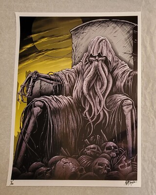 Metallica Harvester of Sorrow Lubbock Art Print F4D Poster LE / 30 * make offer