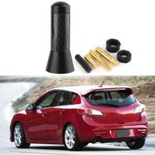 Carbon Fiber 1.4 Antenna Aerial Short Am Fm Radio Roof Mast For Mazda 2 3 6 Mx