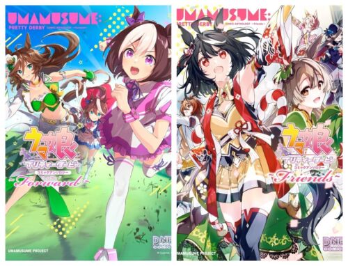 Uma Musume Pretty Derby Comic Anthology Vol.1-2 Fumetti manga giapponesi NOVITÀ - Foto 1 di 4