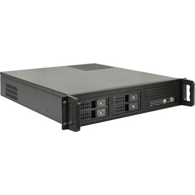 Inter-Tech IPC 2U-2504, Server-Gehäuse, schwarz