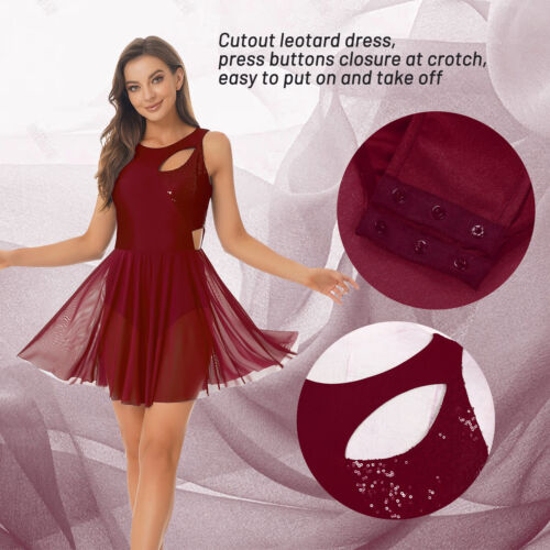 US Damen Uniform Cosplay Kostüm Party Outfits Metallic Kleid Bommeln Tanzkleidung - Bild 52 von 61