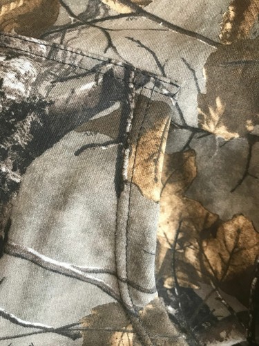 Mens Hunters Oak Camo Overhead Hoody Gents Fishing Shooting Cotton Hooded Jumper - Picture 5 of 5