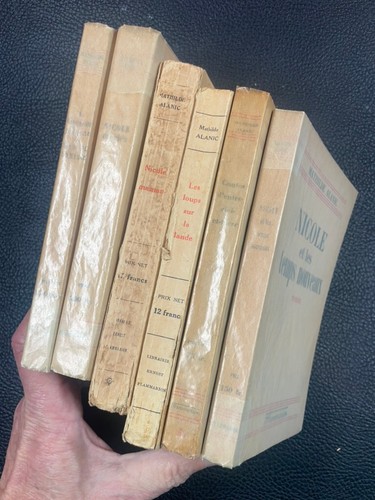 Lot de 6 ouvrages de Mathilde Alanic, + ou - vieillot en l'état - Foto 2 di 3