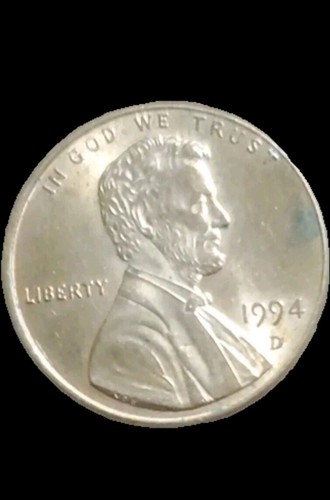 1994 Lincoln Memorial D Mint Mark Close AM, Double Die Error Coin *RARE* V.D.B. - Picture 3 of 13