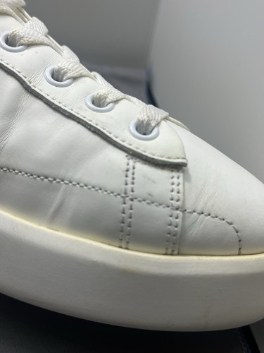 Golden Goose Pure Star Sneaker weißes Leder & silber Glitzerabsatz Größe 10 Damen - Bild 15 von 17