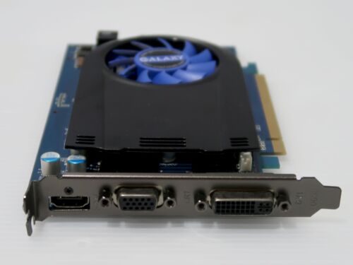 GeForce GT 220, 1GB DDR2, 128 BIT, DVI, HDMI, VGA, PCI-E, Galaxy - WORKING - Picture 2 of 4