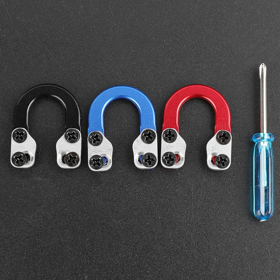 Archery Compound Bow Metal D Loop Release Bow String Nock Ring Buckle Hunting - Image 3 of 4