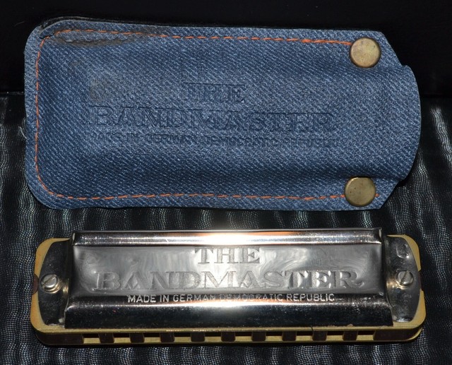 Vintage Bandmaster Deluxe CScale Harmonica Made in East Germany eBay
