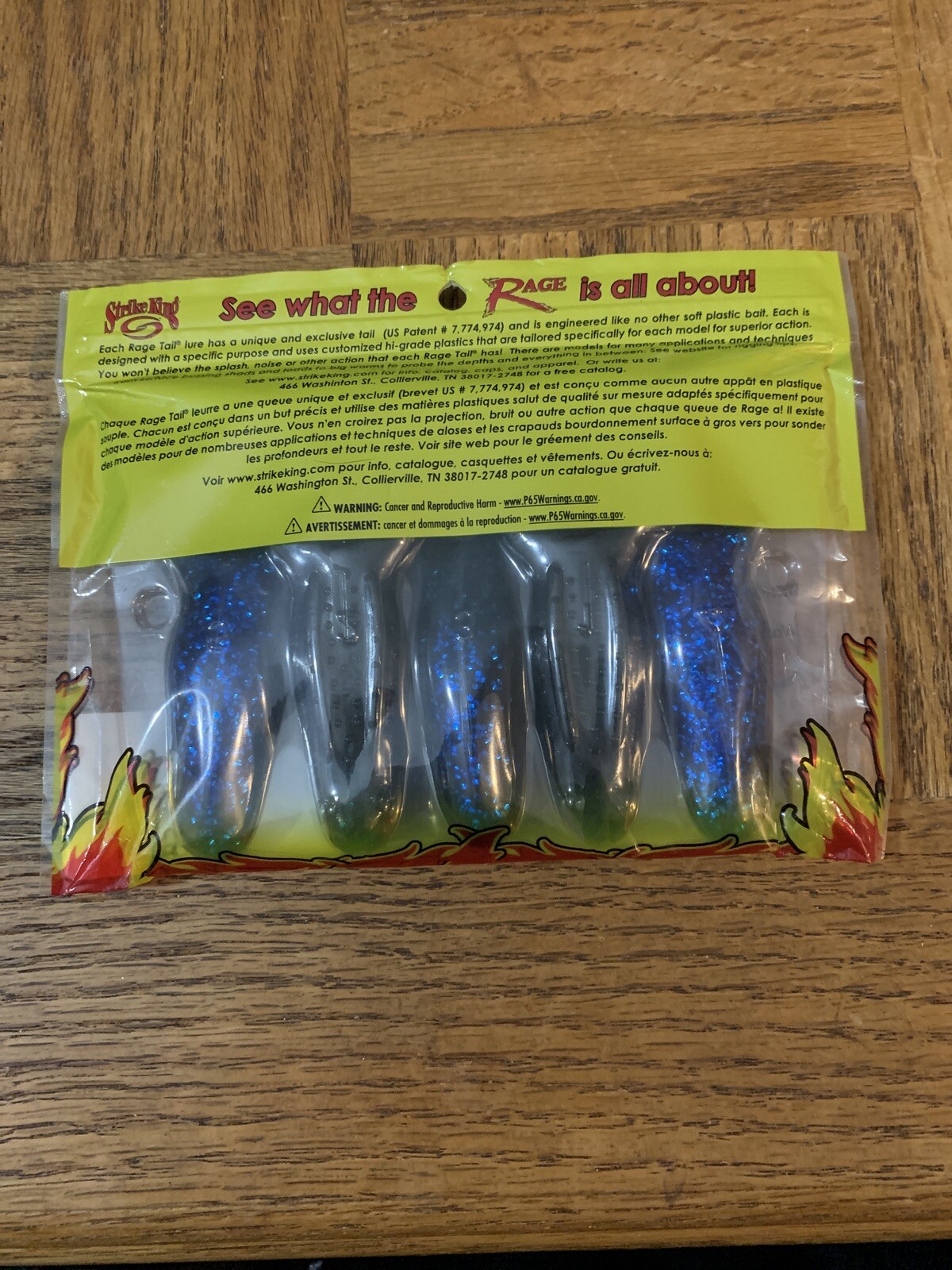 Strike King Rage Tail Rage Toad Okeechobee Toad - Image 4