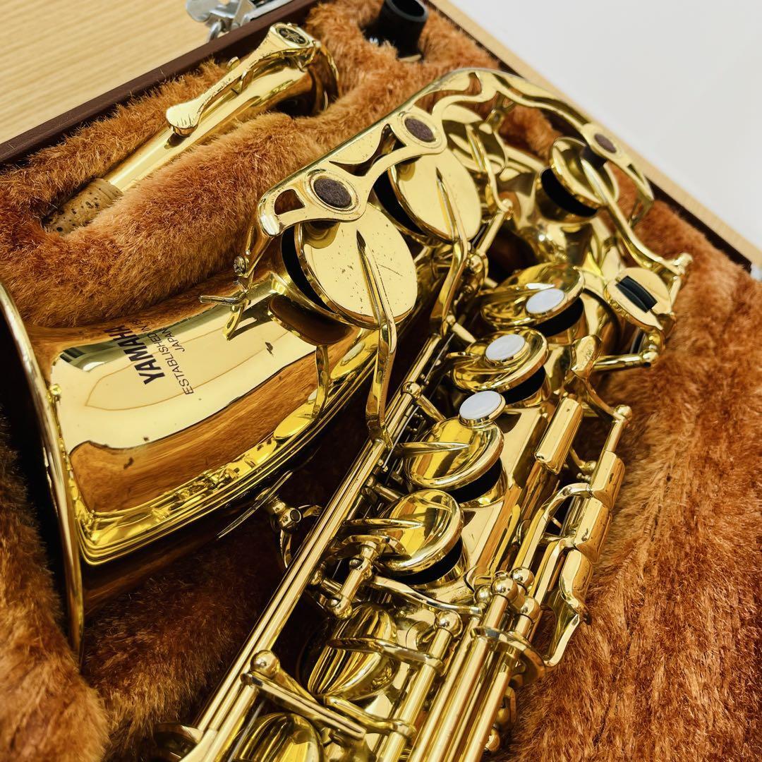 YAMAHA YAS-32 Alto Saxophone Sax YAS32 gold made in Japan YAMAHA YAS-32 Alto Saxophone Sax YAS32 gold made in Japan
