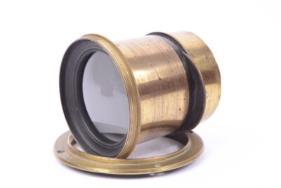 Objectif Dallmeyer Laiton Vintage 350mm - Diaphragme Rotatif - Collection