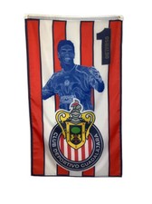 Chivas Guadalajara Mexico Futbol Soccer New Flag Jersey Style 3x5 San Oswaldo