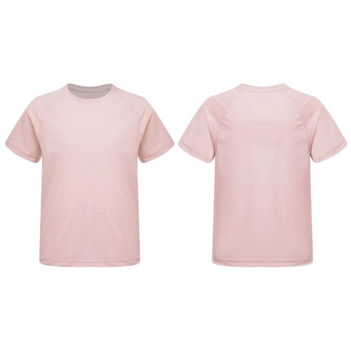 Kids Boys Girls Sweatshirt Short Sleeve Blouse Athletic T-Shirt Crewneck Tops - Picture 15 of 57