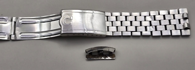 Genuine OMEGA 1040 Bracelet JB champion brick 539 endlink | eBay