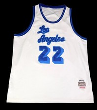 100% Authentic Mitchell and Ness Elgin Baylor Jersey 1961-62 Size 56 3XL