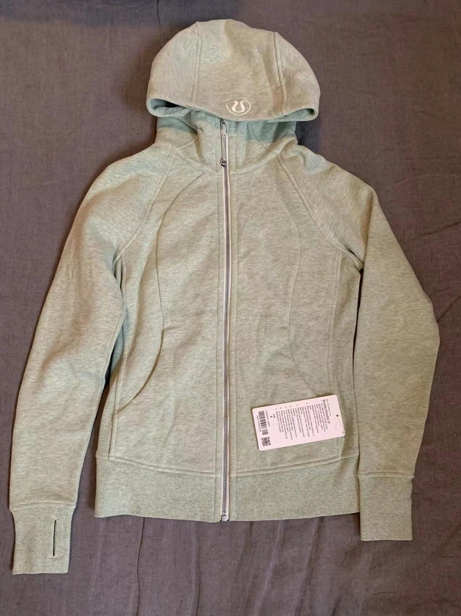 NWT Lululemon Scuba Hoodie *Light Cotton Fleece~SIZE:4~ Heathered