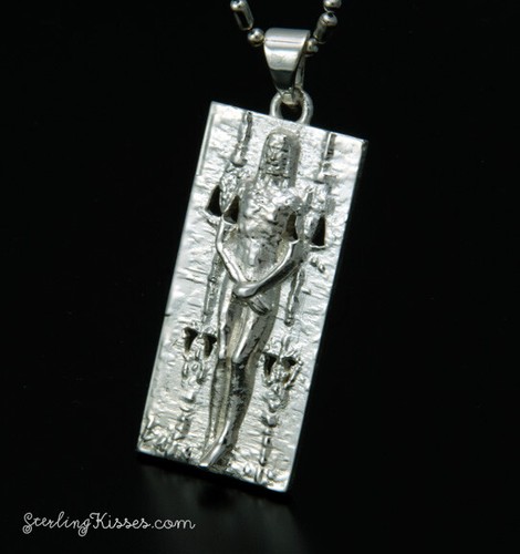 Collar Hecho a Mano Colgante Sábana Santa de Turín Versión PEQUEÑA - Imagen 2 de 8