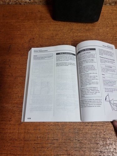 Genuine Mazda 3 Owners Manual Handbook Book Pack & Wallet 2003 To 2009 - Picture 9 of 9